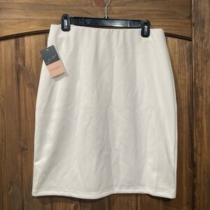 Elegant White Skirt